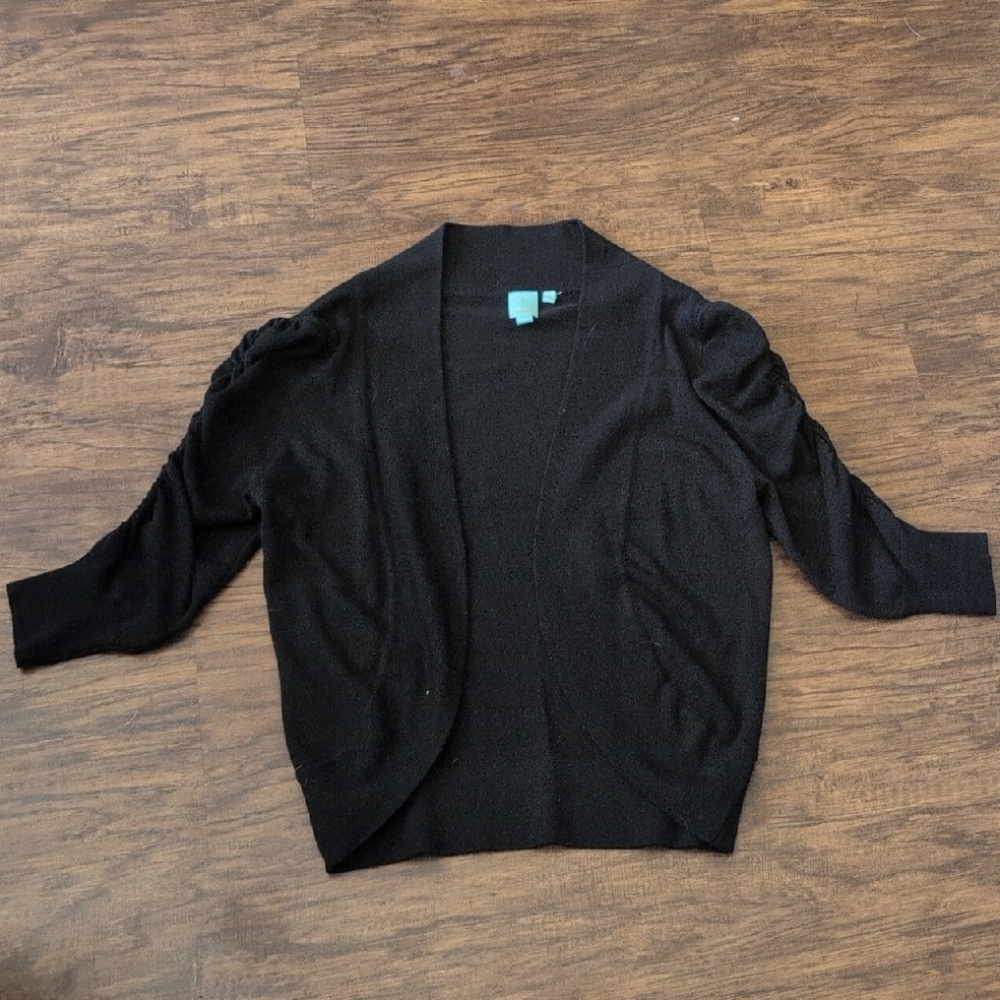 Chic Black Women's Cardigan